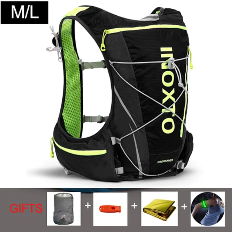 8L  Hydration  Backpack Men Women Outdoor Sport Bags Trail Marathon Option Water Bag Flask